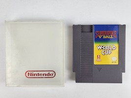 Superspike V&#39;Ball / Nintendo World Cup Soccer (Nintendo NES) TESTED w/ OEM Case - £8.98 GBP