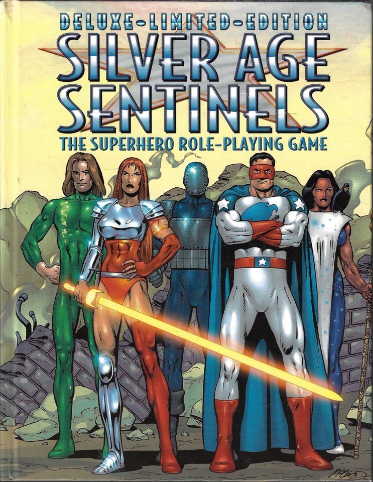 Silver Age Sentinels: The Superhero Role-Playing Game (Deluxe Limited Ed... - $29.99