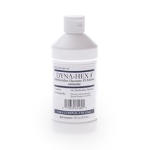 Dyna-Hex 4 Antiseptic Skin Cleanser Liquid Dyna Hex CHG Surgical Scrub 1... - £15.85 GBP