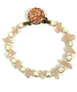 Vintage Signed Miriam Haskell Bracelet Pearl Strand Ornate Clasp for Repair - €33,47 EUR