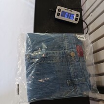 Merona RN#17730 Women's Blue Cotton Blend Stretch Denim Skirt Size 12 Waist 32" image 6