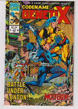 Codename Genetix Issues 1, 2, 3 &amp; 4 (Of 4) (Marvel 1993) - £9.08 GBP