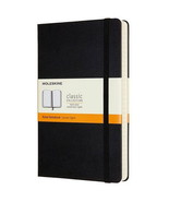 Moleskine Notebook, Expanded Large, Ruled, Black, Hard Cover (5 x 8.25) ... - £23.70 GBP
