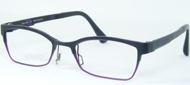 Ogi Evolution 4805 1358 Matt Black /DEMI Purple Eyeglasses 48-18-145mm (Notes) - £26.79 GBP