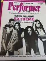 New England Performer Magazine November 1992 Gary Cherone Extreme Lyres Po’ Boys - $20.62