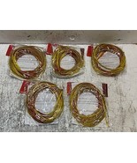 5 Qty of EXOS 3M Car Interior Yellow Flexible Trim Molding Decoration (5... - $33.24