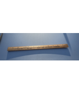 Vintage Gulf Life Insurance Company  Advertising Wood Ruler 12” USA made... - $372.60 MXN