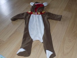 Size 3-6 Months Small Wonders Holiday Reindeer Christmas Halloween Costu... - £22.18 GBP