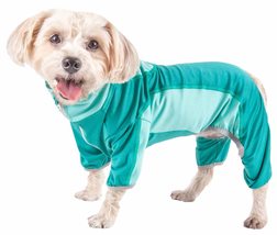 Pet Life ® Active &#39;Warm-Pup&#39; Heathered Performance 4-Way Stretch Two-Ton... - £39.04 GBP