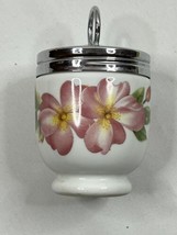 Vtg Royal Worcester Coddler 1 Egg Floral Gooseberry Porcelain EUC - £11.13 GBP