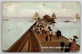 Railroad Wharf Provincetown Mass  Massachusetts Postcard L29 - £3.01 GBP