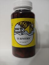 New Body Turmeric 100 Vegicaps contains no fillers, binders, additives - $30.15