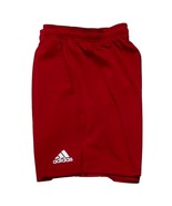 ADIDAS Aero Ready Boy&#39;s Red Athletic Shorts Polyester Stretch Size M - $291.65 MXN