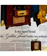 1947 RCA Victor Victrola Radio Phonograph Advertisement Vintage Electron... - €26,20 EUR