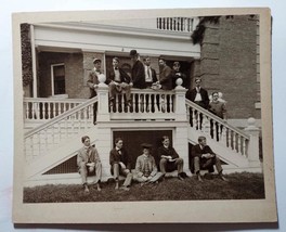 1899 Brown University Psi Upsilon Chapter Fraternal House Photo - $93.50