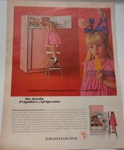 Frigidaire The Family Refrigerator Little Girl Getting A Popsicle Print Ad 1959 - $8.99