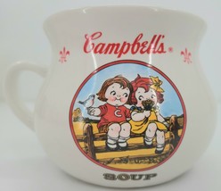 Vintage Campbells Soup Kids Mug/Bowl 20 oz Houston Harvest - £16.73 GBP