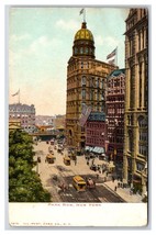 Park Row Street View New York City NY NYC UDB Postcard O15 - £3.06 GBP