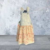 Kids Jordache Retro Cottagecore Floral Overall Dress - Size Small (6-6X) - $20.00