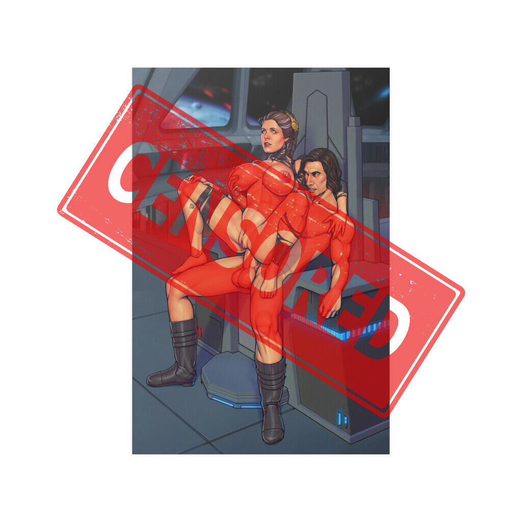 Erotic H Poster: Leia & Ben (4 Versions)