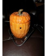 SCENTSY Jack O Lantern Pumpkin Warmer Retired Discontinued Model EUC - $80.17 CAD