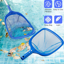 Encrypted Pool Cleaning Net Plastic Frame Swimming Pond Leaf Rake Cleane... - $23.99