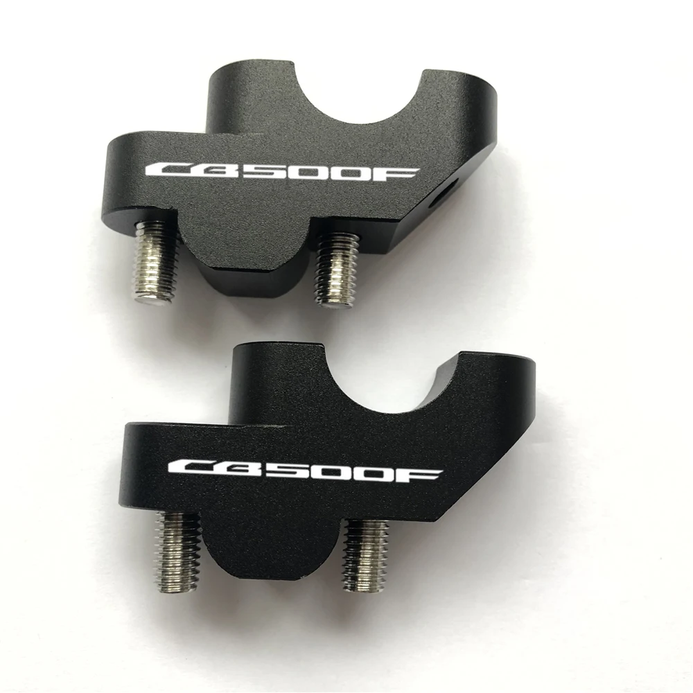 22mm 7/8&quot; Motorcycle Handlebar Riser Fat Bar Mount Risers   CB500F 2013 2014 201 - £490.61 GBP