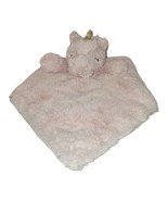 Kellytoy Lovey Baby Security Blanket Pink Fluffy Unicorn Rattle 2019 14&quot; - $10.07 CAD