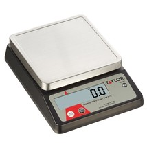 Taylor TE10FT 11-Pound Compact Digital Portion Control Scale, Stainless ... - £63.03 GBP