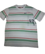 NEW Neff Classic Crew White Striped Short Sleeve T-Shirt Men&#39;s Size X La... - $22.03 CAD