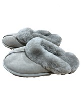 allbrand365 Womens Gray Slippers Color Gray Size 10W - £42.57 GBP