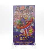 Vintage &quot;You Are What You Eat!&quot; Musical Documentary with Tiny Tim on VHS... - £51.43 GBP