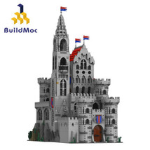 Medieval King&#39;s Castle Modular Buildings Blocks The King returns MOC Bri... - £366.64 GBP