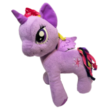 Vintage 2014 My Little Pony Twilight Sparkle Purple Unicorn Plush Stuffed 12&quot; - £9.13 GBP