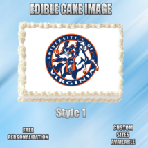 Virginia Edible Image Topper Cupcake Frosting 1/4 Sheet 8.5 x 11&quot; - £9.24 GBP