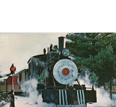 Edaville Railroad Locomotive 7 South Carver Massachusetts Postcard - £6.27 GBP