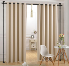 Room Divider Curtain Rod, Vertical Tension Rod, 28-70inch(W) 4-10ft (H) Adjus... - £36.92 GBP