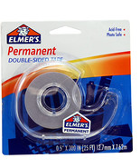 Elmer’s Permanent Double Sided Tape, .5 inch X 25 Feet - $11.79