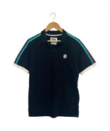 Billionaire Boys Club Polo Shirt Mens Medium Black Astronaut Patch Stree... - $821.21 MXN