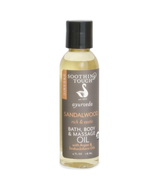 Soothing Touch Organic Sandalwood Bath and Body Oil, 4 Oz. - £9.57 GBP