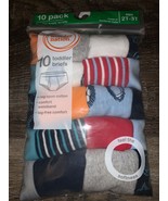 Wonder Nation ~ Toddler Boy&#39;s Briefs 10-Pair Underwear Tag Free Cotton ~... - $24.35 CAD