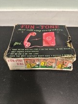 Fun-Fone Ring Toy Telephone Gag Phone Vintage 1960s - $184.76 MXN