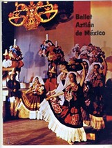 Ballet Aztlan de Mexico Souvenir Program Folklore of Dances and Songs - £14.03 GBP