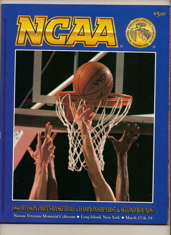 1994 NCAA Championship program 1st &amp; 2nd Rounds Long Island NY - $35.13