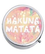 Hakuna Matata Medicine Vitamin Compact Pill Box - $9.78