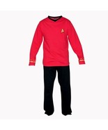 Star Trek Classic TV Scotty Red Engineering UniSex Pajama Set Size Small... - £26.74 GBP