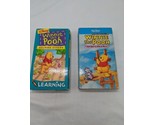 Lot Of (2) Disney Winnie The Pooh VHS Tapes **One Case is Incorrect** - £15.63 GBP