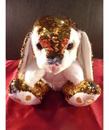 NEW FROM JAPAN MY OLI COLOR CHANGING BUNNY GOLD/SILVER 9.5&quot; PLUSH TOY NWT - $355.84 MXN