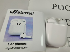 waterfall Ear phones,Sleek Minimalist Design image 3