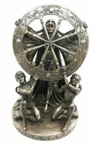 Celtic North Star Moon Goddess Arianrhod Figurine Cosmic Wheel Of The Year - £71.55 GBP